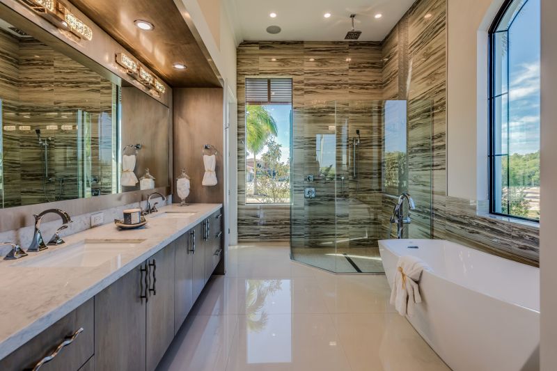 Spa-Style Master Bathroom